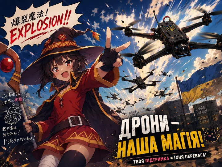 Меґумін: дрони — наша магія